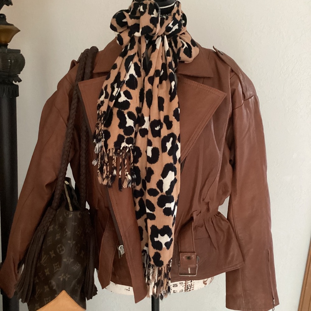 Vintage Goat Leather Jacket